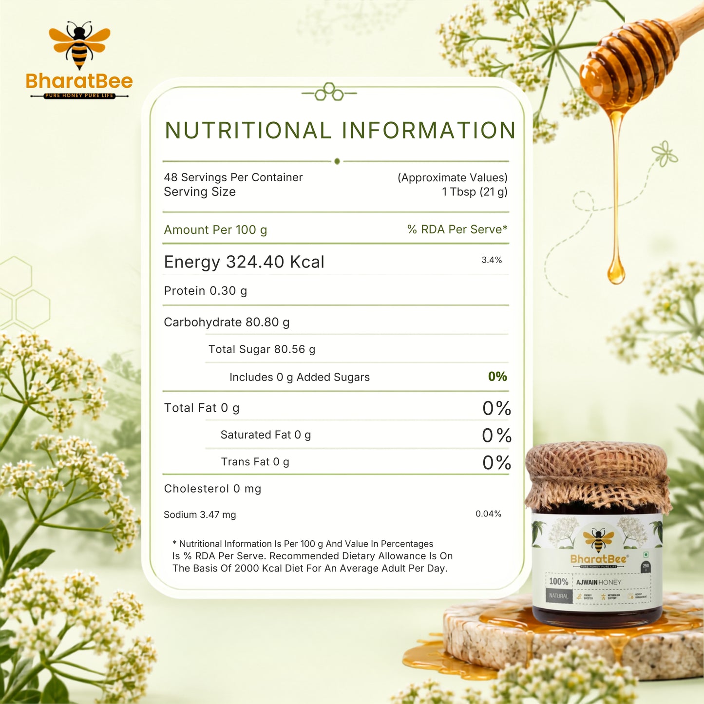 Ajwain Honey
