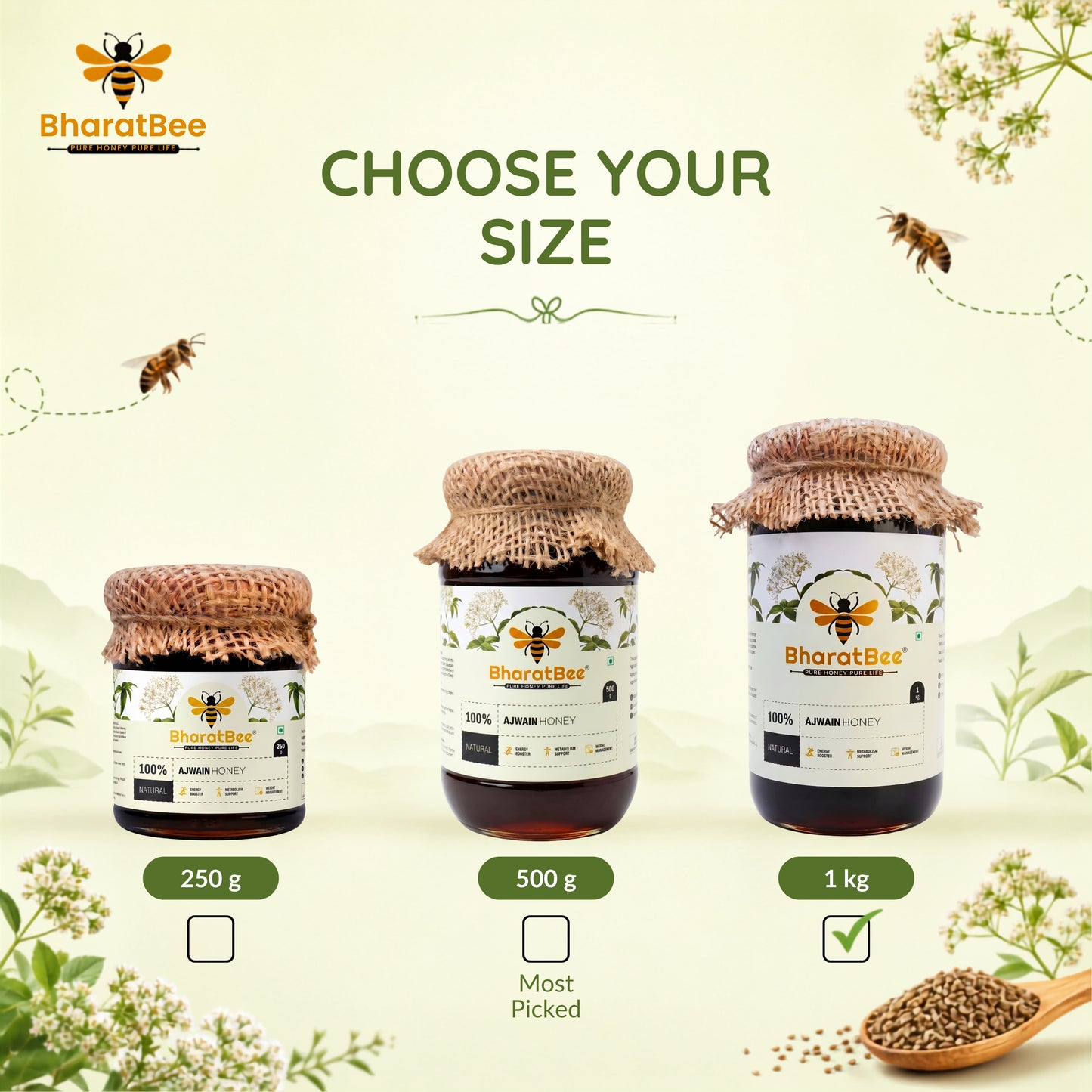 Ajwain Honey