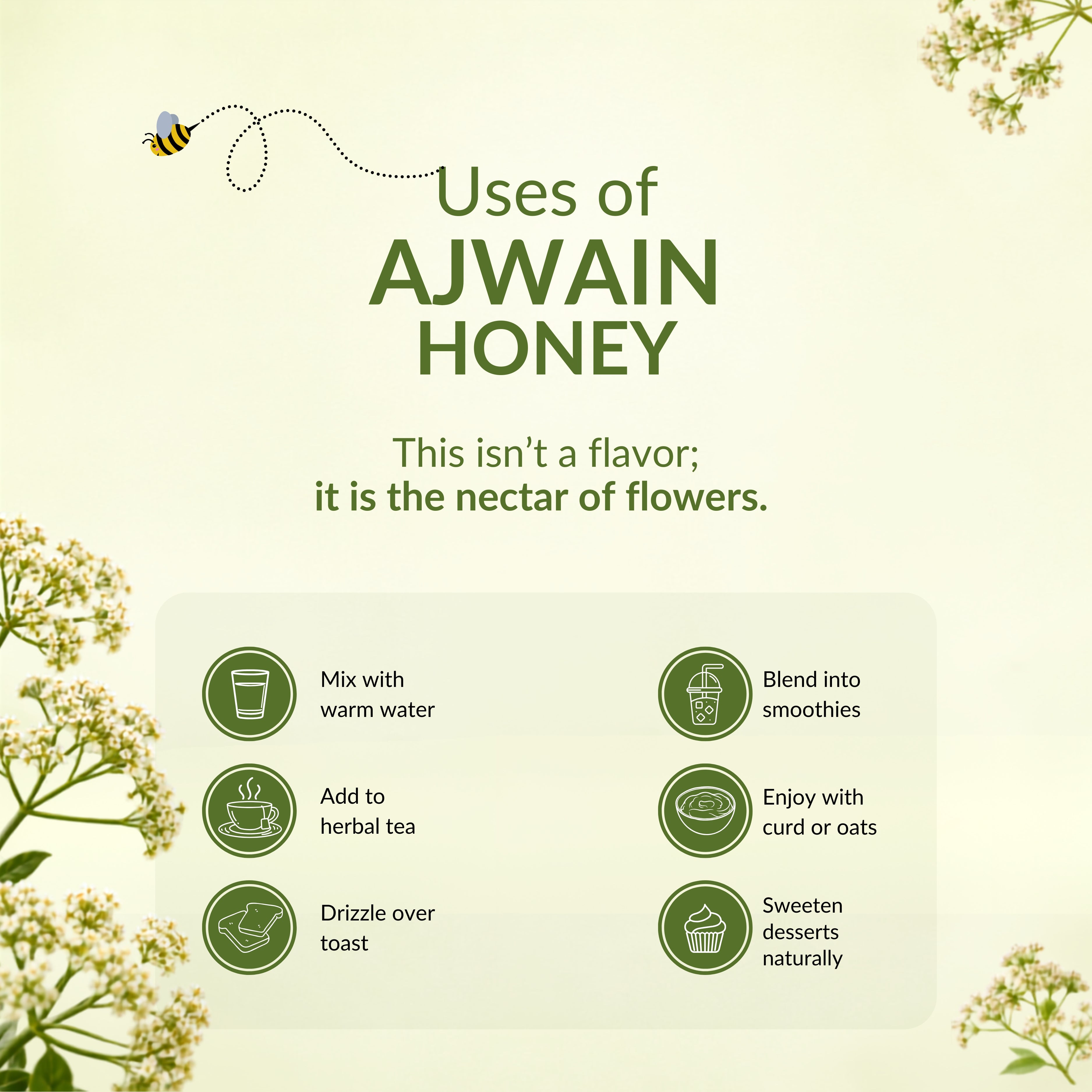 Ajwain Honey