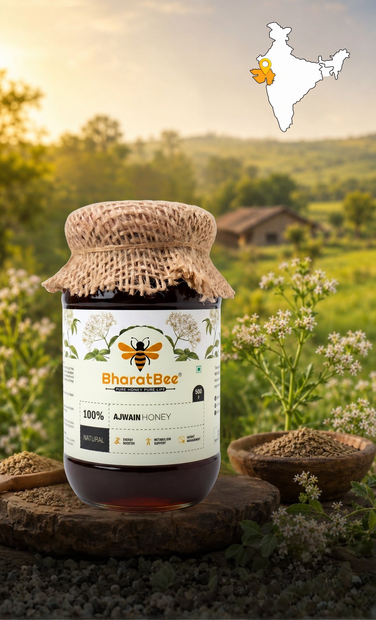 Ajwain Honey