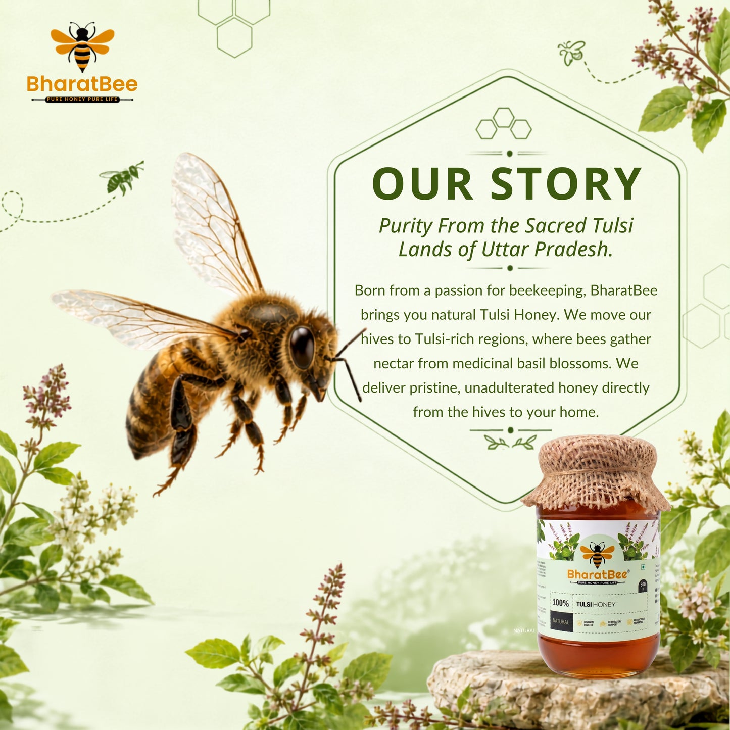 Tulsi Honey
