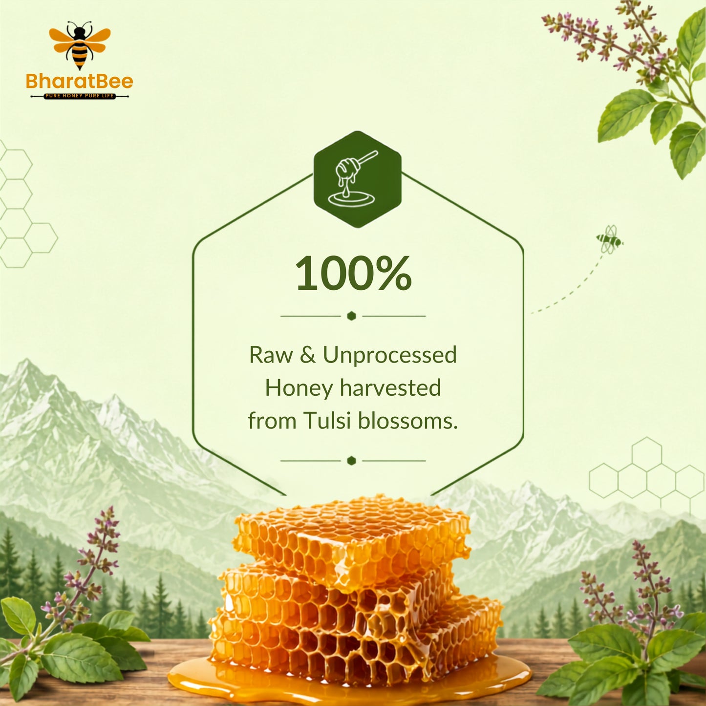 Tulsi Honey