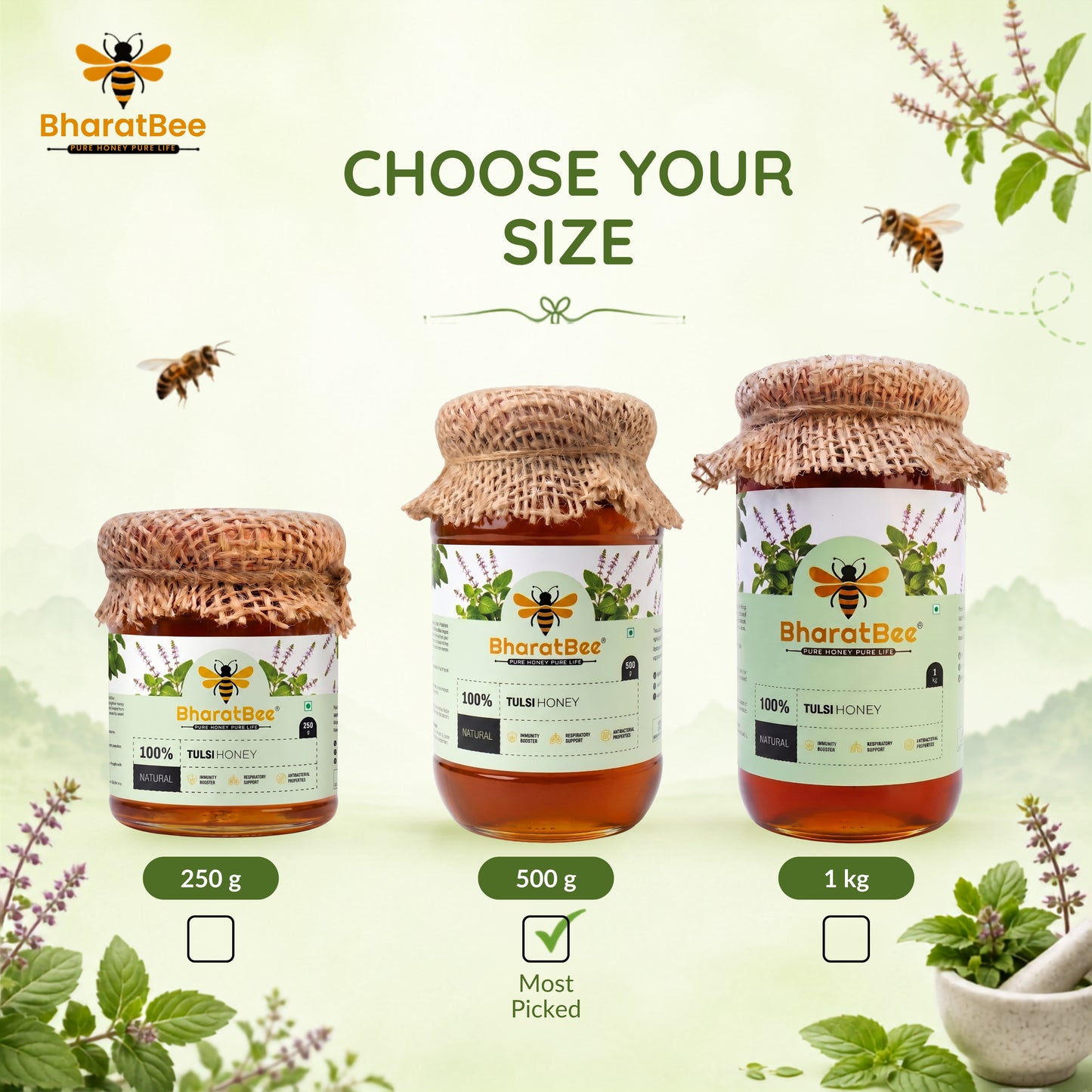 Tulsi Honey