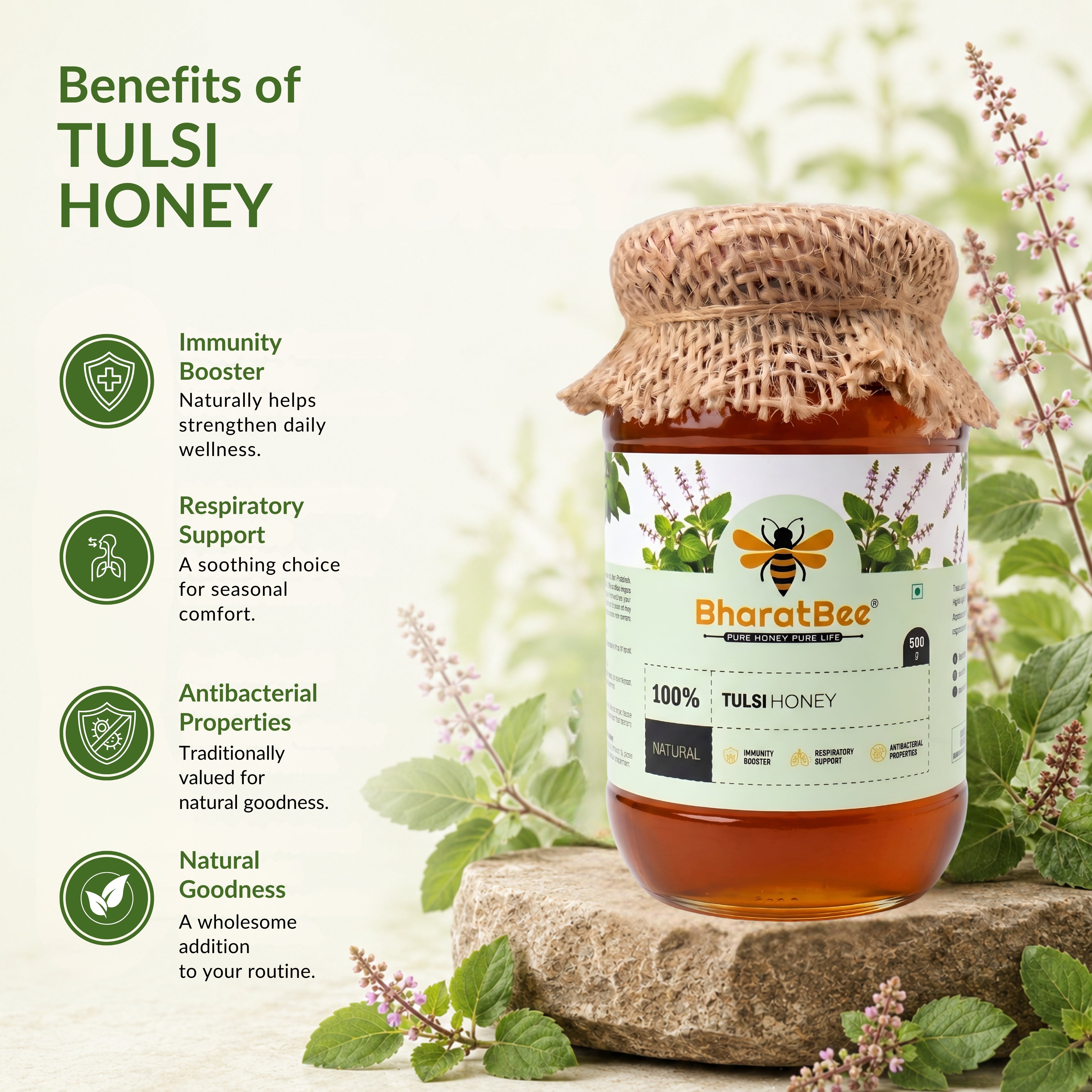 Tulsi Honey
