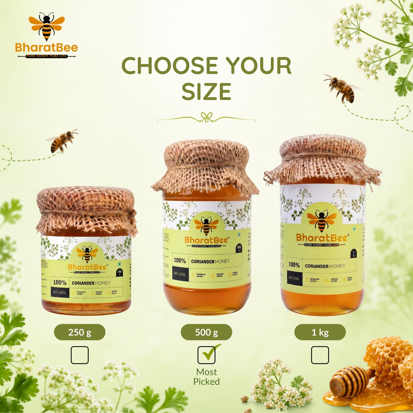 Coriander Honey