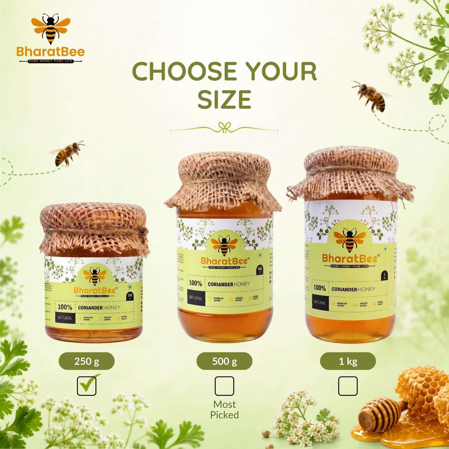 Coriander Honey
