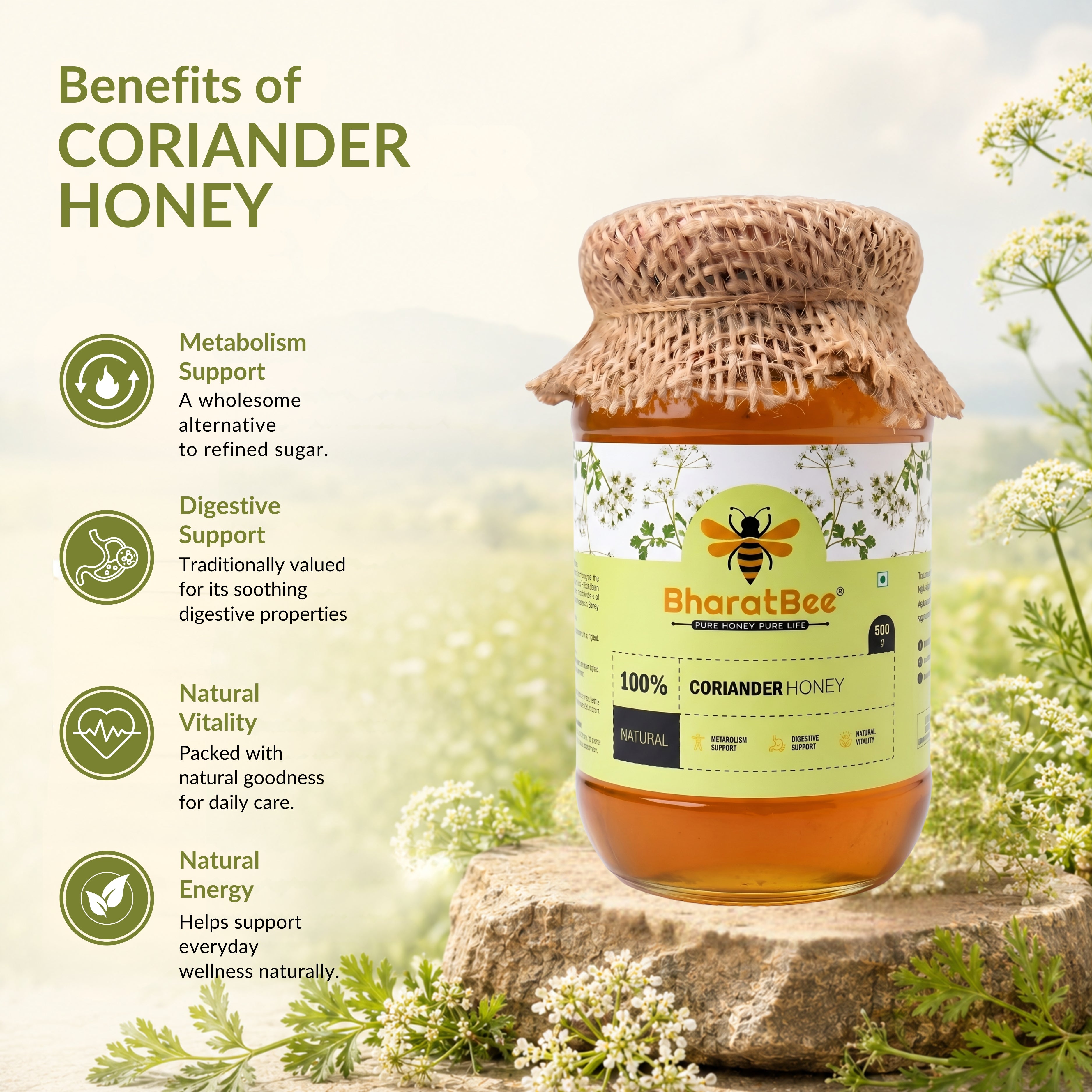 Coriander Honey
