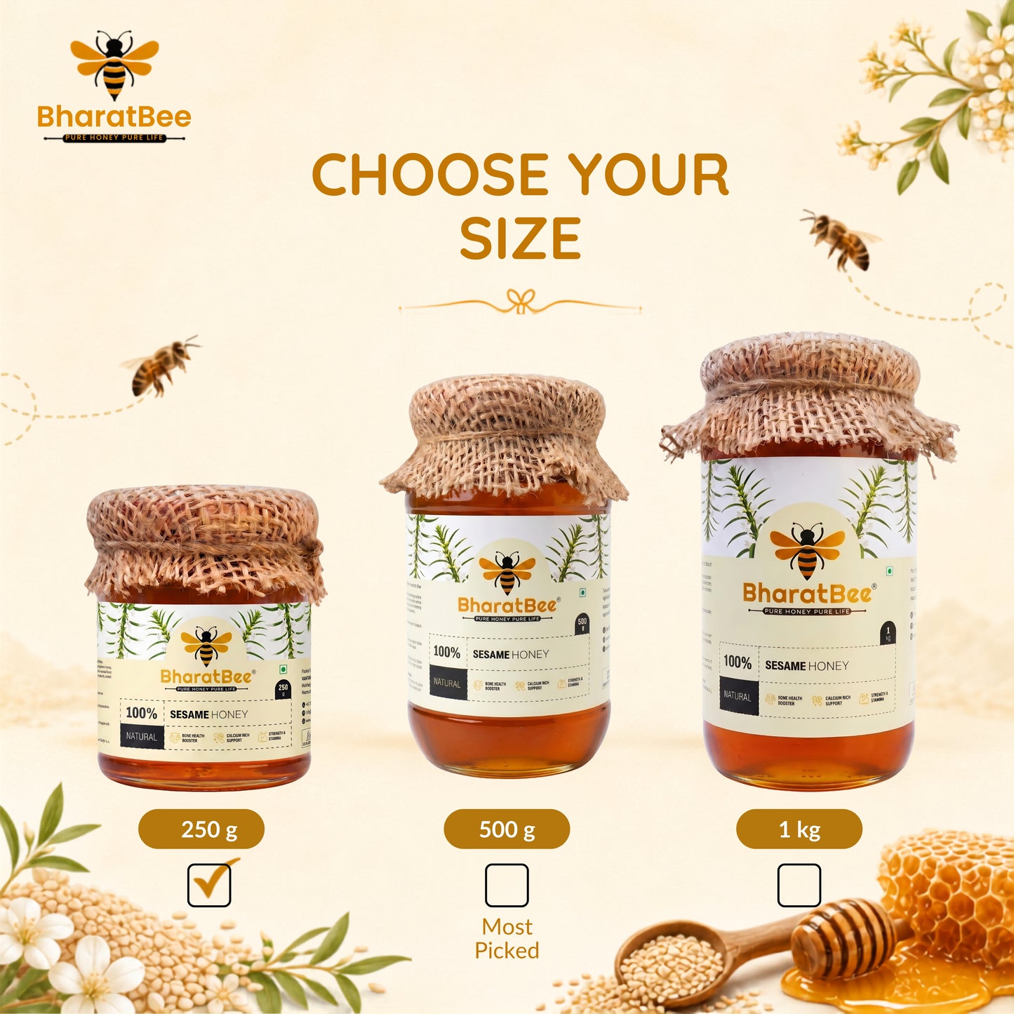 Sesame Honey