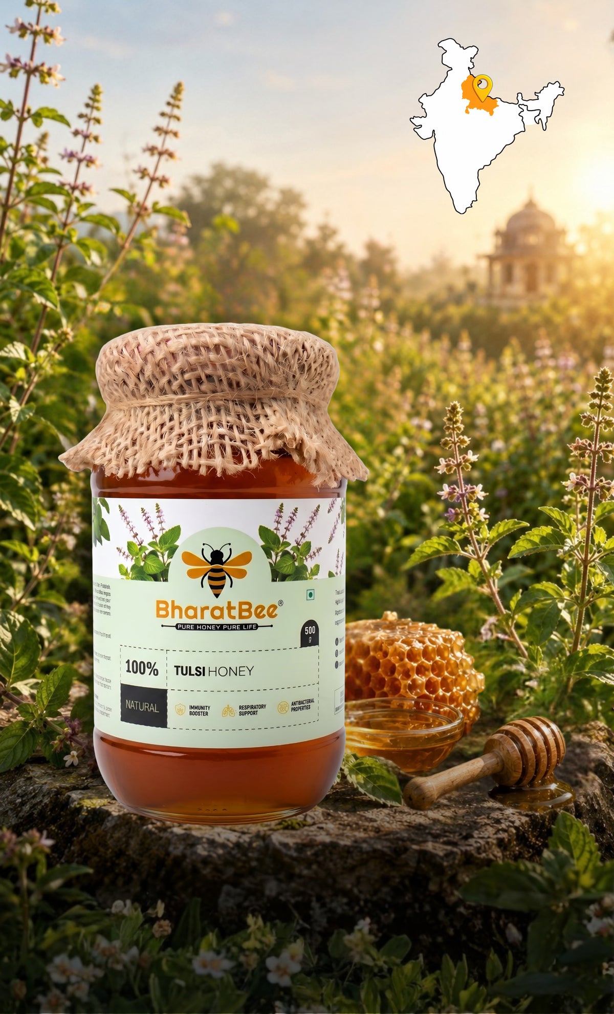 Tulsi Honey