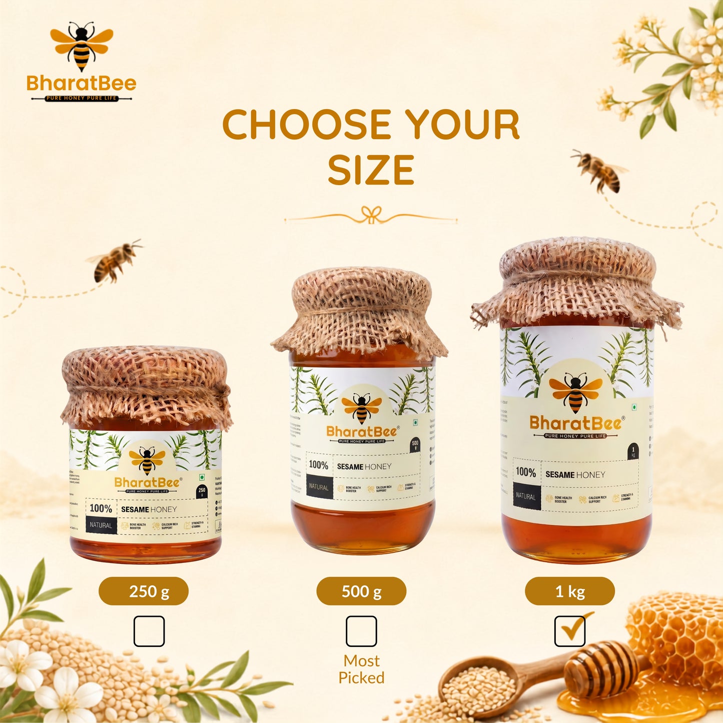 Sesame Honey