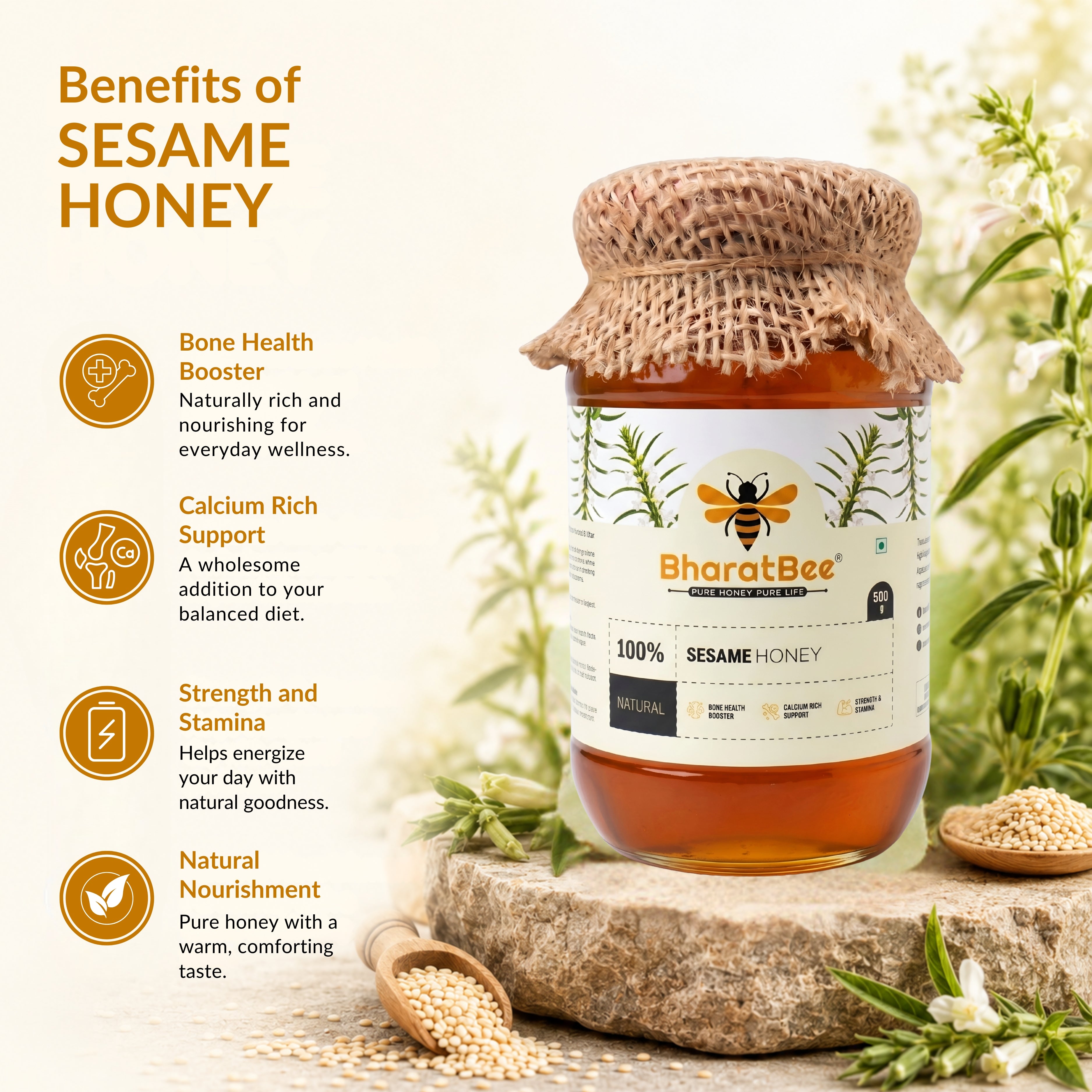 Sesame Honey