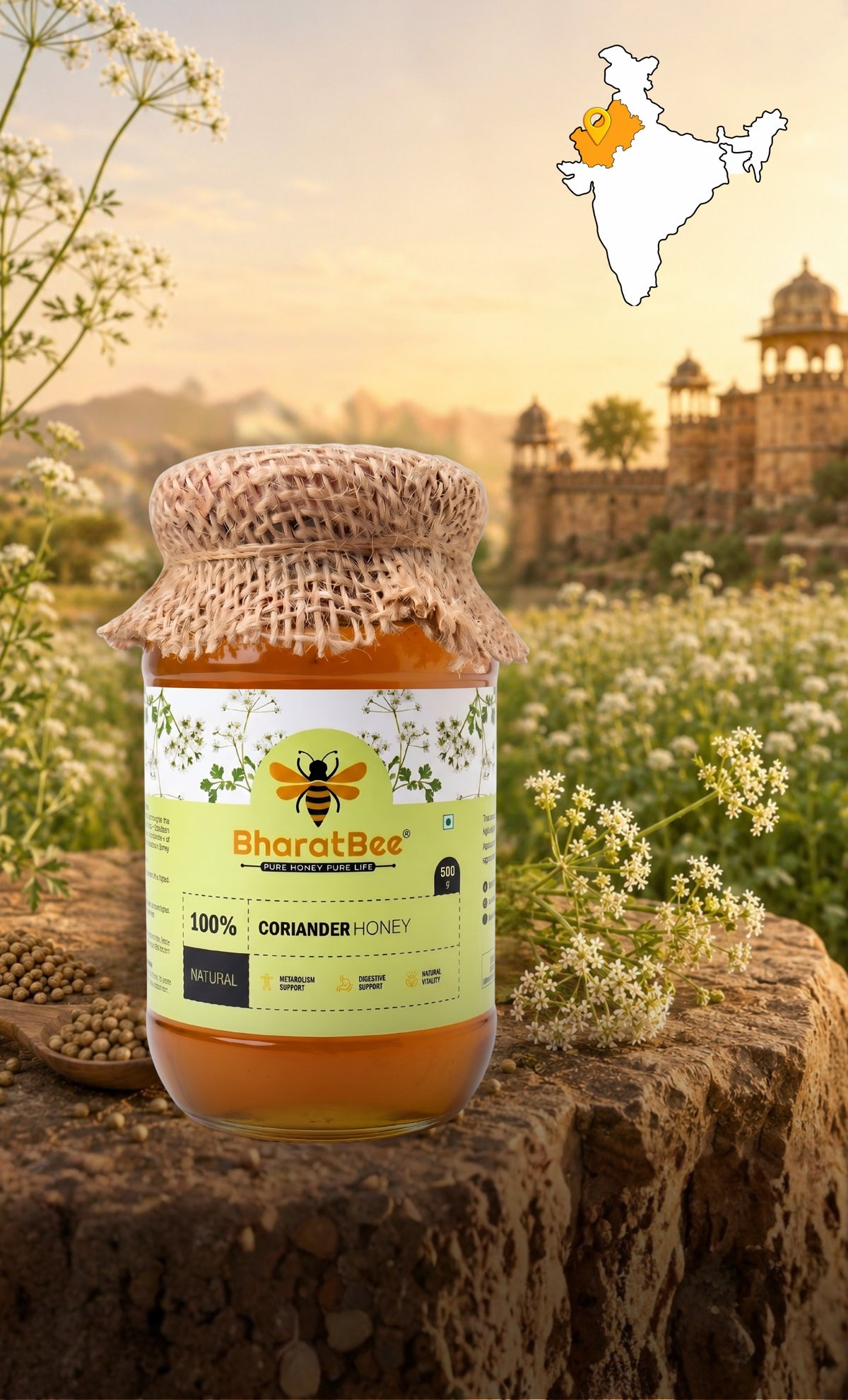 Coriander Honey
