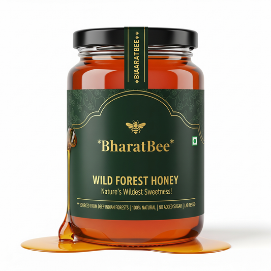 Bharat Bee Wild Forest Honey (500g)
