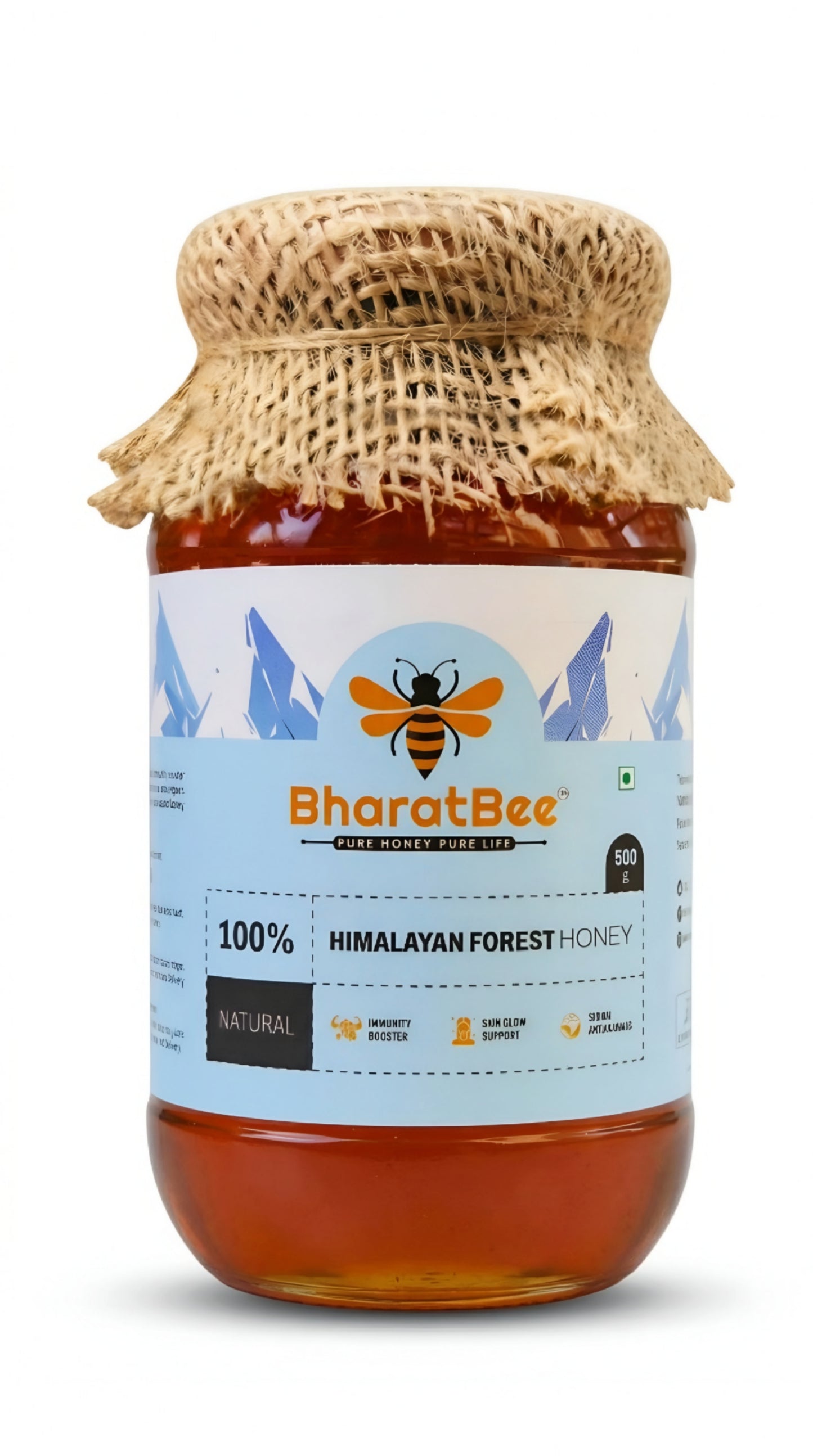Bharat Bee Wild Forest Honey (500g)